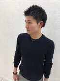 Lia by KENJE&汐見悠佑 アップバングメンズショート