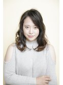 20代30代40代50代/前髪/マチルダボブ/インナーグレージュ/銀座