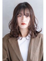 ケイト(kate)&nbsp;kate大宮　マキアートベージュ×レイヤーミディ