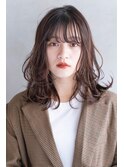 kate大宮 マキアートベージュ×レイヤーミディ