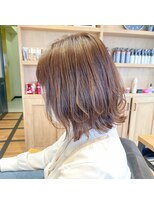 ラボヌールヘアーレーヴ 池袋店(La Bonheur hair reve)&nbsp;ハイライト春カラー×レイヤーボブ