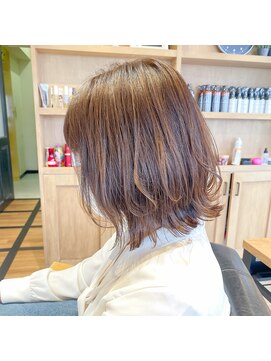 ラボヌールヘアーレーヴ 池袋店(La Bonheur hair reve) ハイライト春カラー×レイヤーボブ