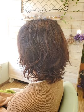 ヘアモード ララルー(Hair mode RaRaLu) くせ毛風ヘアスタイル