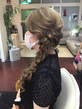 ヘアサロン ユニティ(Hair Salon Unity) 編み込みonサイド