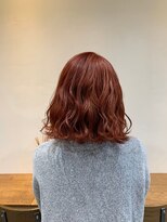 テイラー(Taylor)&nbsp;【Taylor 】大宮 縦巻きスパイラル×アプリコットオレンジ