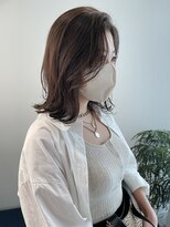 トレス(TRESS)&nbsp;レイヤーボブ/かきあげミディ/マロンベージュ