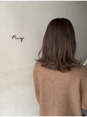シアベージュ アッシュベージュ グレージュ