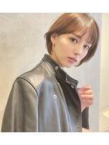 ブルックス ハイライト/ショート/ショートボブ/ボブ/大人ショート/30代/40代