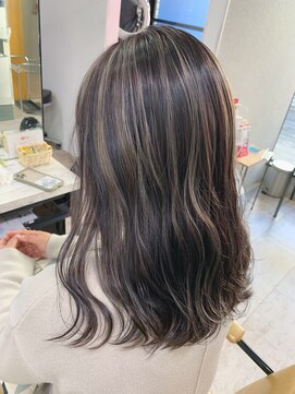 アジールヘア 所沢プロペ通り店(agir hair) コントラストハイライト