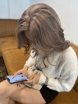 メリー オオサカ(Merly Osaka)&nbsp;ムラのない艶々ホワイトカラー_white pink ash_