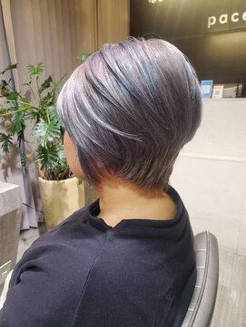 ミオ パーチェ ヘア(mio pace hair) くびれ・ひし形・大人ショート