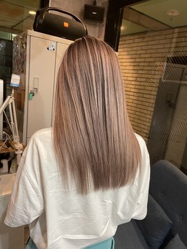 ラフ(LAFF) #黒髪#ボブルフ#ネビージュ#小顔#ワンレン