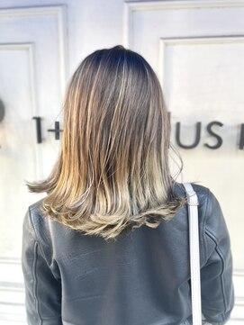 アンプリュス リアン(1+ Unplus lien) バレイヤージュグラデーションカラー/ニュアンスカラー