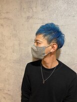 アイ アム ヘアアンドリラックス(i am hair&relax)&nbsp;ブルーヘアー×ショート