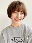 マッシュショート　ショートヘア　前髪　原宿　表参道　渋谷