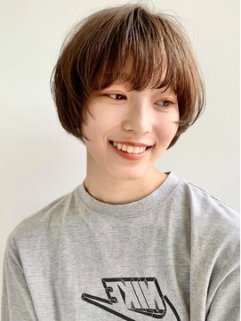 トレス(TRESS) マッシュショート　ショートヘア　前髪　原宿　表参道　渋谷