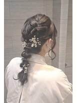 ナンバー ブラオ 名古屋栄(N° blao) お呼ばれヘアセット