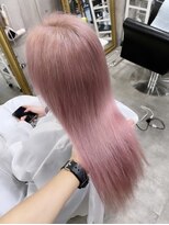 ミラク 町田(MIRAC)&nbsp;【MIRAC町田店】ブロッサムピンクカラー、ブリーチ履歴3回から