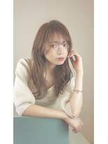 フィーカ(fiica) シースルーバング　ロングレイヤー