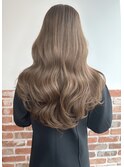 ブリーチなし♪艶感たっぷりのシルキーベージュ♪
