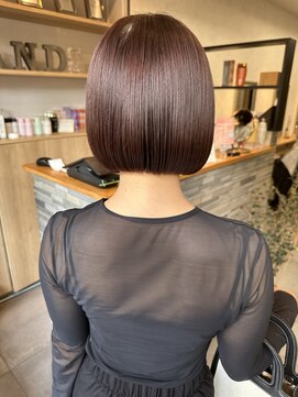 サンド 表参道(sand) ショートボブ暖色表参道