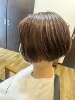 ラシクゼロ 草加駅前(Lashiku Zero)&nbsp;刈り上げハイライトボブ 12/21