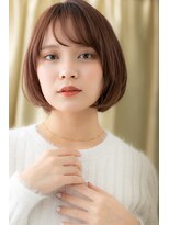 カバーヘアアンドスパ ブリス 浦和(COVER HAIR&SPA bliss) 斜めバンググレーベージュ大人かわいいヘルシースタイルY浦和