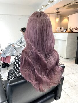 ブレンド 渋谷(BLend) 【Blend渋谷】大人気透明感ピンクカラー　髪質改善