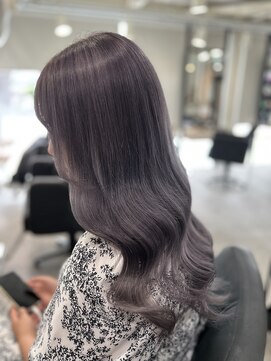 ラフ 難波店(LAFF) #黒髪#ボブルフ#ネビージュ#小顔#ワンレン