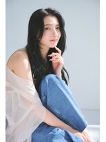 リトル 仙川(little)&nbsp;韓国風大人レイヤーブルーブラック