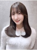 ワンカール/チョコレートブラウン【新宿/韓国ヘア】