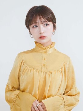 オンク 新宿(onk) ミディアムヘア/ショコラベージュ/ボブルフ/新宿駅