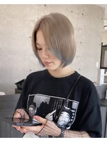 ウル 岡山駅店(ULu.)&nbsp;髪質改善ハイトーンバレイヤージュハイライトブリーチ岡山倉敷