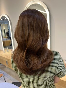 ジーナ 本八幡(Zina) 大人かわいい20代30代40代小顔ショコラベージュ　Zina本八幡