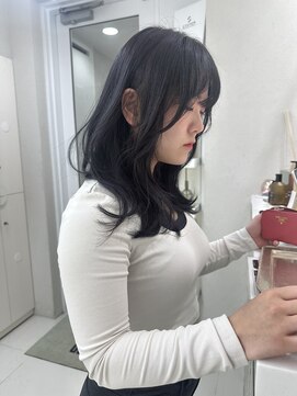 ガガ 心斎橋(GAGA) 韓国/ハイトーンカラー/ワンホンヘア/レイヤーカット/髪質改善