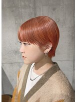 アンサム 下北沢店(UNSOME)&nbsp;【下北沢】ショート/オレンジベージュ