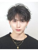 ツーブロック束感人気シースルー