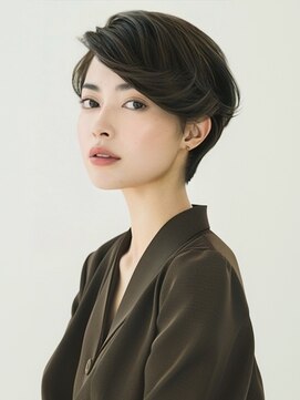 アルトリスト(Altruist Aging×HAIR&SPA) ☆イメチェンピンクベージュアンブレラカラー前髪クールショート