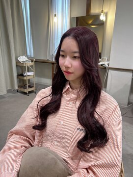 ココルアナ(coco luana) ブリーチ、ハイトーン、ケアブリーチ、韓国、前髪カット