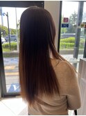 髪質改善ストレート