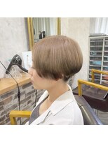 クラビス プラチノ(CLAVIS PRATINO)&nbsp;ハンサムショート/ミルクティーカラー/エンドカラー
