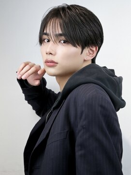 ザ サードヘアー 津田沼 (THE 3rd HAIR) シースルーマッシュ　ニュアンスパーマ