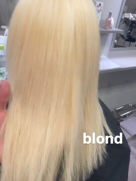 アーチフォーヘア 心斎橋店(a-rch for hair) 抜きっぱなし王道ブロンド
