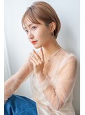＃ホワイトグレージュミニウルフチェリーブラウン