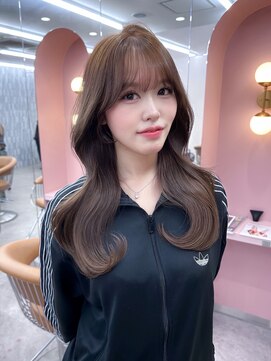 ロンド ブランシュ 錦糸町北口(Lond blanche) ★★ 似合わせカット韓国 メルティカラーフェミニンロング