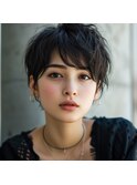 大人かわいいショート