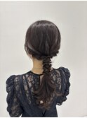 大人かわいいお呼ばれヘア◎ローポニー
