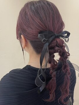 美容室 アイディー i-dee ヘアセット/ポニーツイン