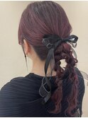 ヘアセット/ポニーツイン