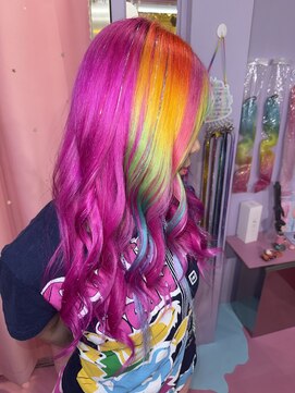 ポイントレインボーカラー